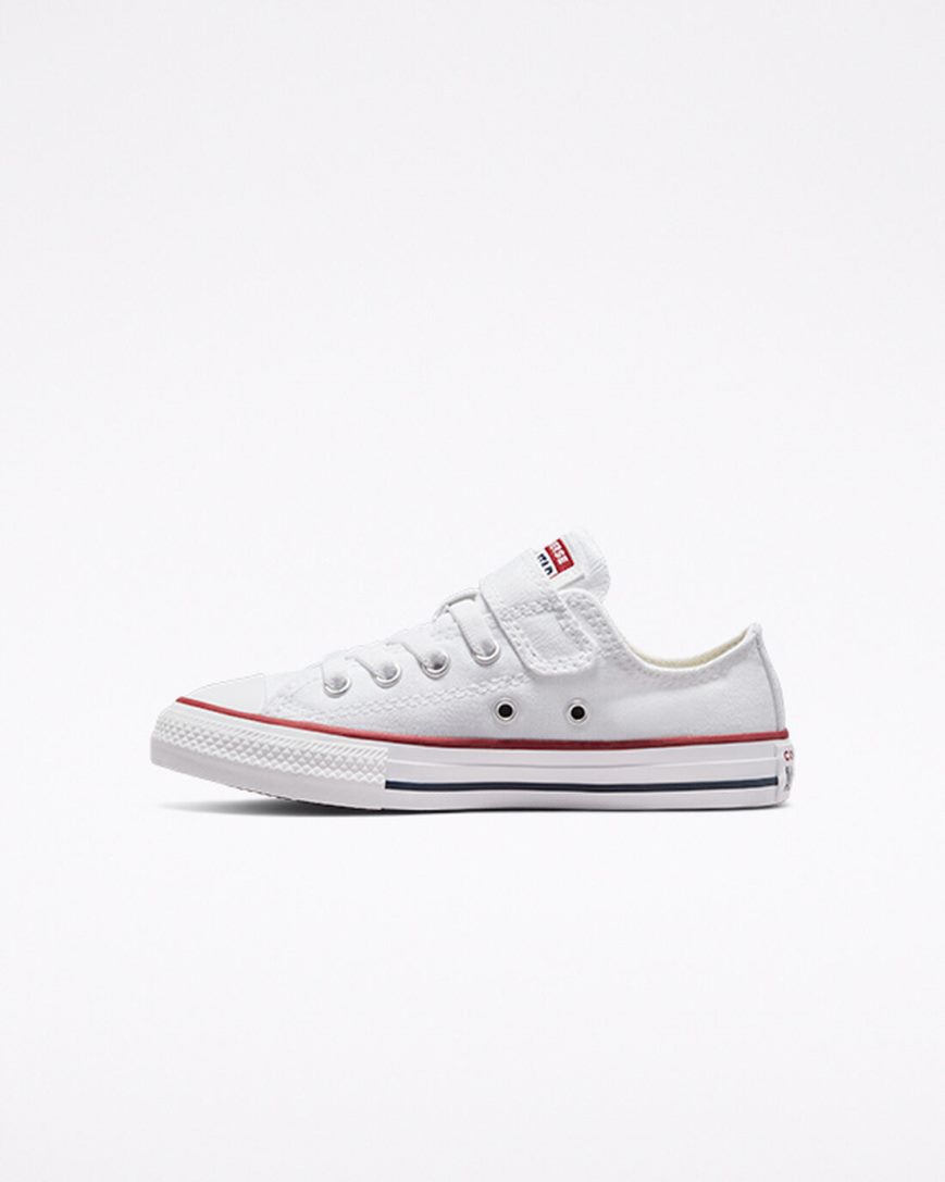 Zapatillas Bajas Converse Chuck Taylor All Star Easy-On Niña Blancas Beige | PE WEL057